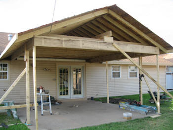 new patio cover