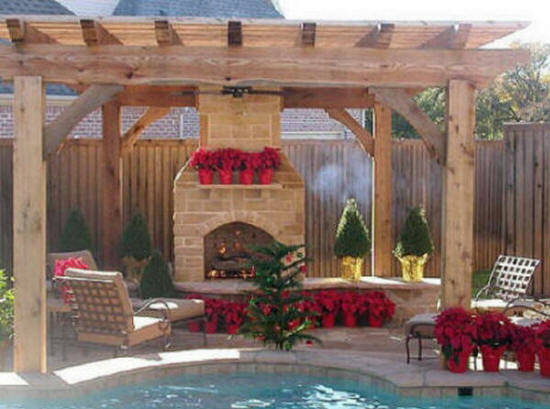 Charlotte Nc Outdoor Fireplaces, Average Cost To Build A Outdoor Stone Fireplace
